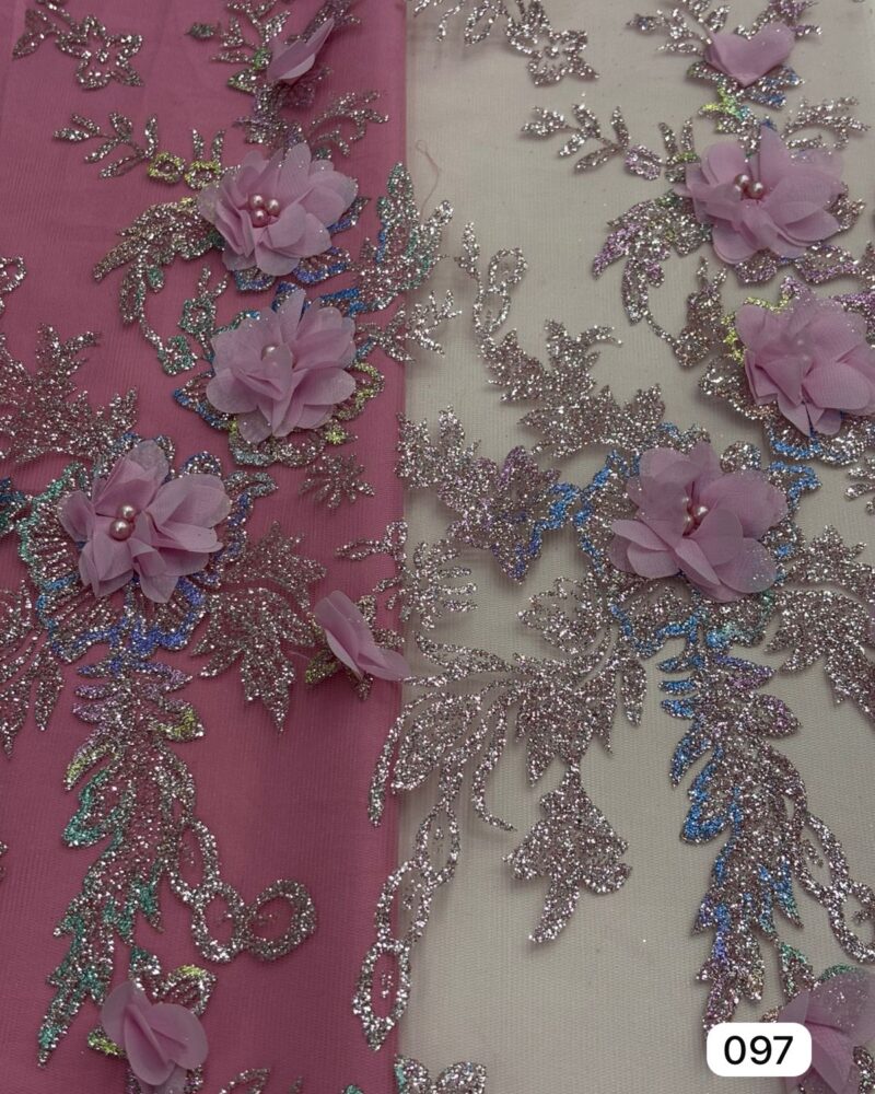 TUL BORDADO ROSA PASTEL 00HH097